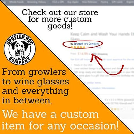 Personalized Etched Custom Message 10.25oz Whiskey Rocks Glass | Your Text Here