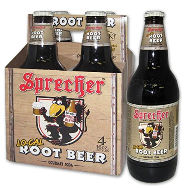 Sprecher Soda Root Beer Low Cal 4pk