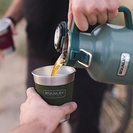 Stanley Classic Easy-Pour Growler 64oz, Insulated Growler Keeps Beer Cold & Carbonated made with Stainless Steel Interior, Durable Exterior Coating & Leak-Proof Lid, Easy to Carry Handle