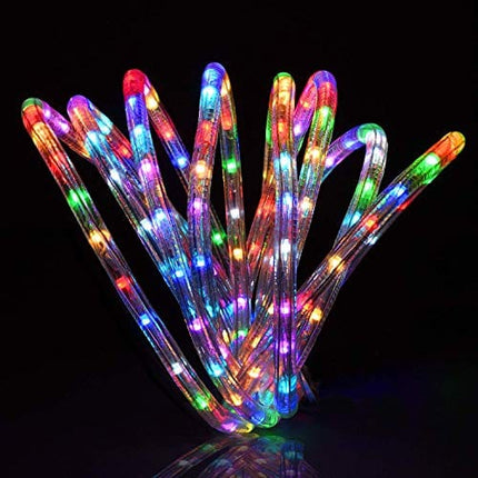 Sterno Home 1193818 18 Foot LED Color Changing Rope Remote Decorative Patio Lighting, Assorted