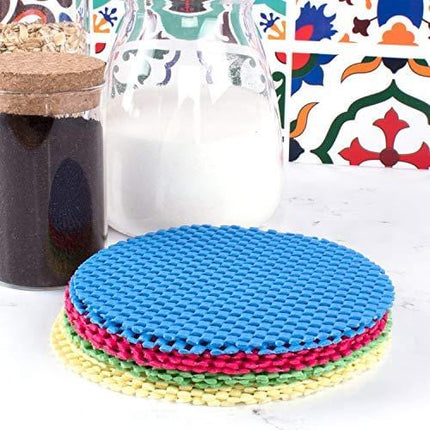 12 Pack Multi-Purpose Jar Gripper Pad Rounds, Bottle Openers