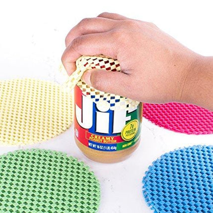 12 Pack Multi-Purpose Jar Gripper Pad Rounds, Bottle Openers