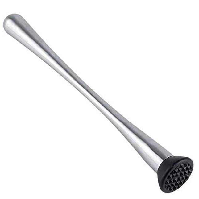 11.6 Inch Long Stainless Steel Cocktail Muddlers - Stable Muddled Fruit Mint Lime Lemon Herb (1)