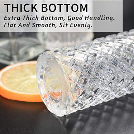 5 Packs Bitters Bottle for Cocktails - Glass Bitters Bottle with Stainless Steel Dash Antique Design Professional Grade Home Ready Restaurantware - BTSET0002