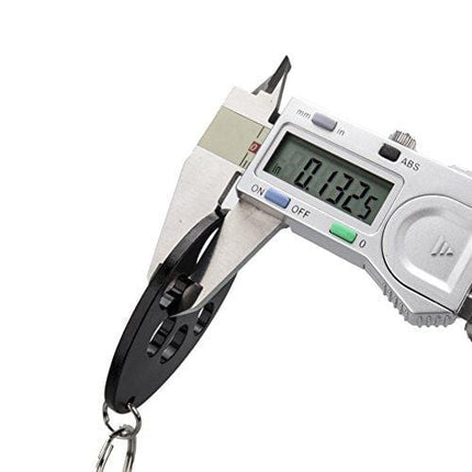 Swatom Bear Paw Keychain Bottle Opener Beer Opener Tool, Key Tag Chain Ring, 6 Piece