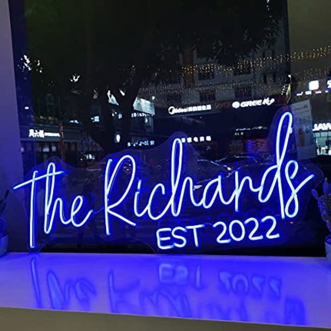 Advanced Mixology Custom LED Neon Signs, Handmade Personalised Large Neon Lights Sign for Bedroom Wedding Birthday Party Home Wall Décor Bar Salon Neon Light Sign (Optional 26" to 55")