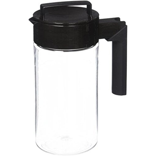 Takeya Patented and Airtight Pitcher Made in the USA, 1 Quart, Black