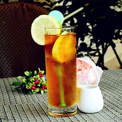 Tebery 6 Pack Clear Heavy Base Highball Glasses Drink Glasses Tumbler Beverage Set (11 Ounce)