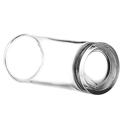 Tebery 6 Pack Clear Heavy Base Highball Glasses Drink Glasses Tumbler Beverage Set (11 Ounce)