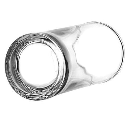 Tebery 6 Pack Clear Heavy Base Highball Glasses Drink Glasses Tumbler Beverage Set (11 Ounce)