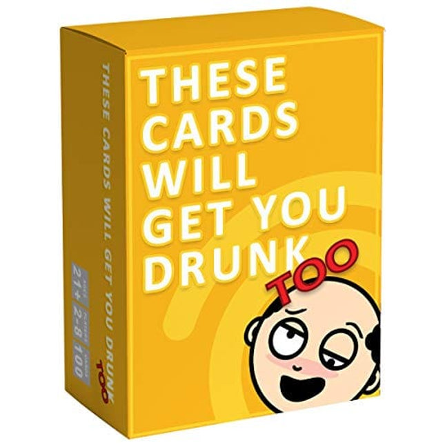 These Cards Will Get You Drunk Too [Expansion] - Fun Adult Drinking Game for Parties