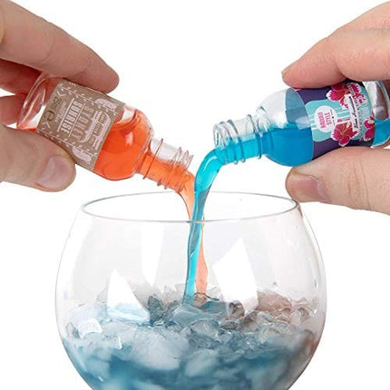 Thoughtfully Cocktails, Mix and Match Mini Sampler Cocktail Mixer Set, Vegan and Vegetarian, Tropical and Classic, Set of 20 (Contains NO Alcohol)