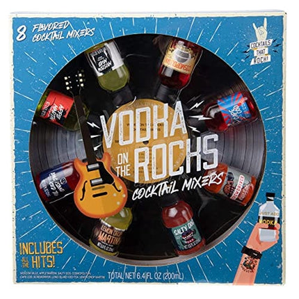 Thoughtfully Cocktails, Greatest Hits Cocktail Mixers for Vodka Gift Set, Flavors Include Apple Martini, Screwdriver, Lemon Drop and More, Pack of 8 (Contains NO Alcohol)