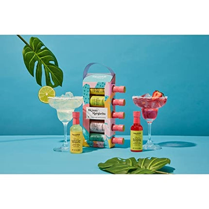 Thoughtfully Cocktails, Skinny Margarita Mixers, Vegan and Vegetarian, Sugar-Free Cocktail Mixers are Pre-Measured for a Single Serving and the Right Pour Every Time, Pack of 5 (Contains NO Alcohol)