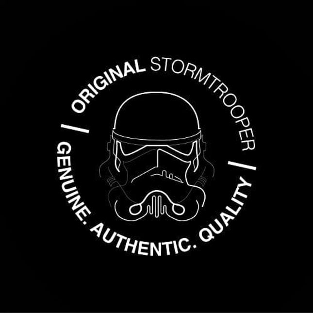 THUMBS UP Original Stormtrooper Glass, 8.5 x 9.3 x 9 cm, Transparent, STMTRPGLS