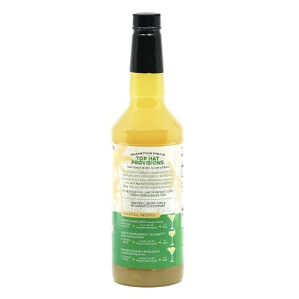 Top Hat Agave Margarita Batching Mix & Frozen Margarita Concentrate - 2 pack of 32oz bottles - 1.25oz pour makes 6oz of Margarita Mix - 1.25oz pour makes 6oz of Margarita Mix – Batch Margaritas on Draft & Frozen Margaritas