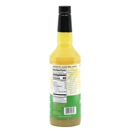 Top Hat Agave Margarita Batching Mix & Frozen Margarita Concentrate - 2 pack of 32oz bottles - 1.25oz pour makes 6oz of Margarita Mix - 1.25oz pour makes 6oz of Margarita Mix – Batch Margaritas on Draft & Frozen Margaritas