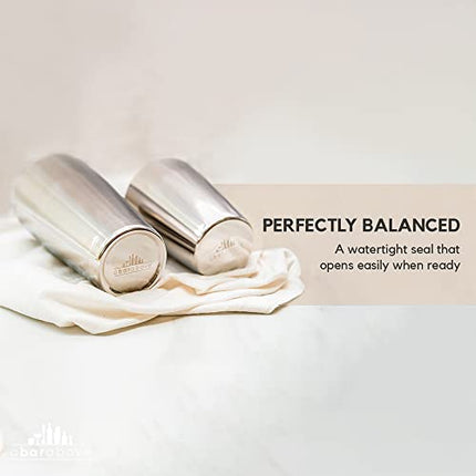 A Bar Above Boston Cocktail Shaker Set – 2-Piece Weighted & Unweighted Boston Shaker Set – Stainless Steel Bartending Kit – Martini Shaker Set – Bar Accessories for the Home Bar Set