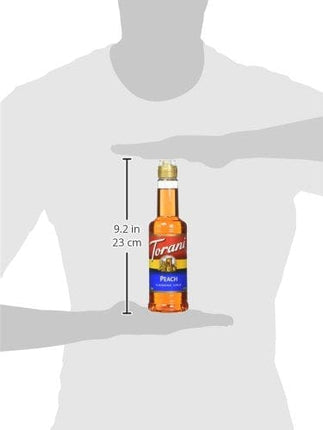 Torani Peach Syrup 12.7 Fl Oz (Pack of 4)