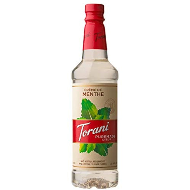 Torani Puremade Crème de Menthe Syrup, 750 mL