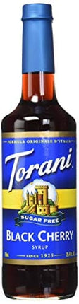 Torani Sugar Free Black Cherry Syrup 750mL