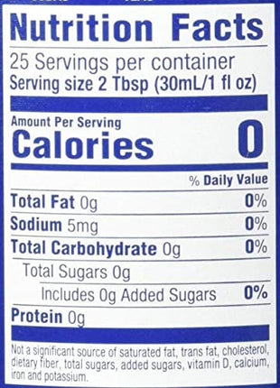 Torani Sugar Free Black Cherry Syrup 750mL