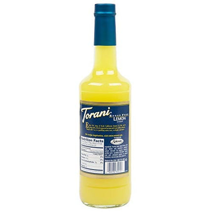 Torani Sugar Free Lemon Syrup, 750 ml