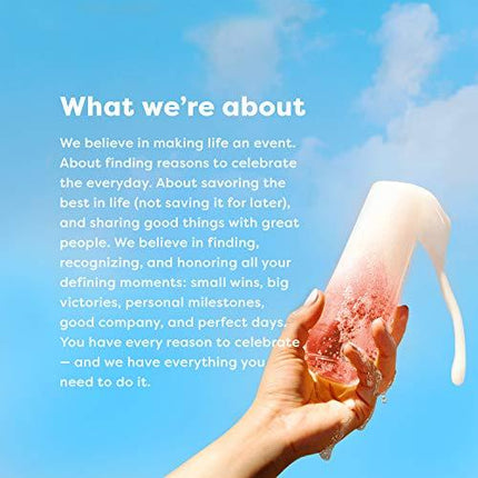 TOSSWARE POP 16oz Mason SET OF 12, Recyclable, Unbreakable & Crystal Clear Plastic Drinking Jar