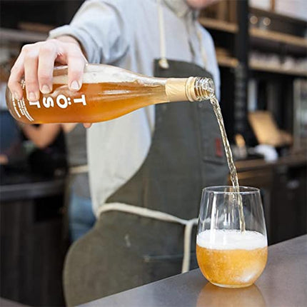 TÖST + TÖST ROSÉ Combo Pack All-Natural Alcohol Free Sparkling Beverage, 8.54 Fl Oz (Pack of 16)