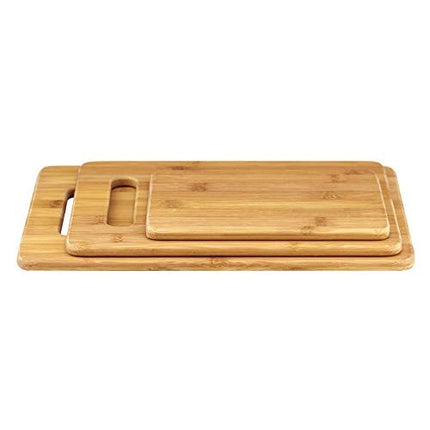 Totally Bamboo 3-Piece Bamboo Wood Cutting Board Set, 3 Assorted Sizes