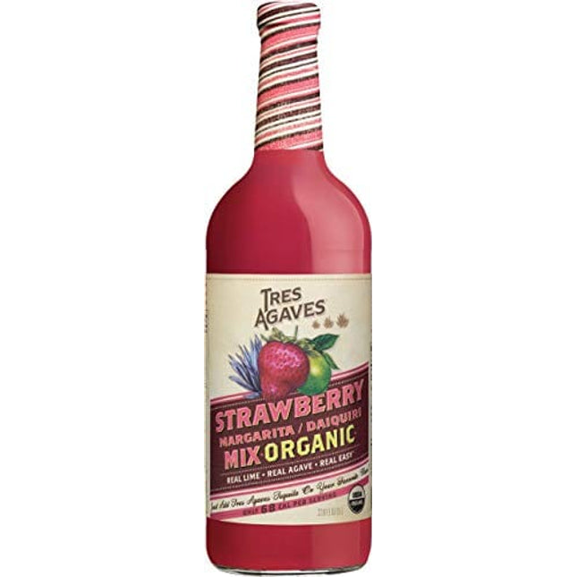 Tres Agaves Strawberry Margarita Mix -2 Pack