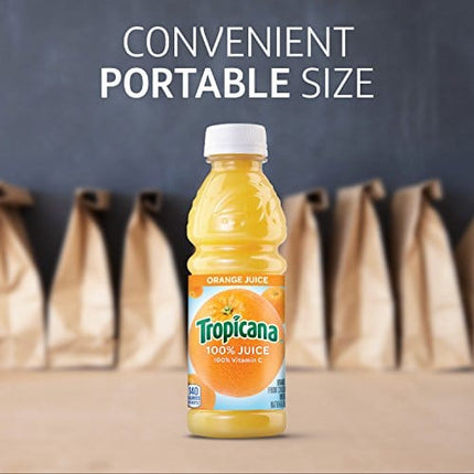Tropicana Orange Juice, 10 Ounce (Pack of 24)