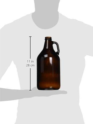 True 64 Oz Amber Howler Growler