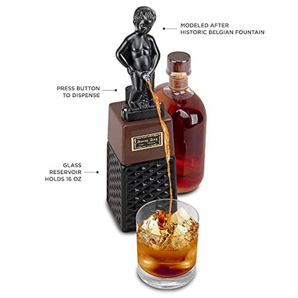 True Bonny Boy Liquor Gag Gifts, 16 oz Beverage, Wine, Beer, Whiskey, Vodka, Gin, Drink Dispenser