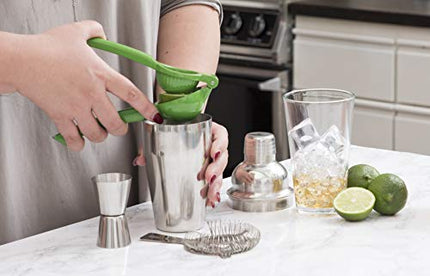 True Frill Cocktail Rimmer, Gray, Dishwasher Safe Food Grade Silicone, Glass Rimmer, Bar Tools