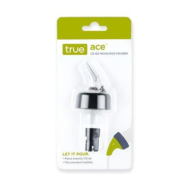 True Ace 1/2 Ounce Measured Pourer, Black