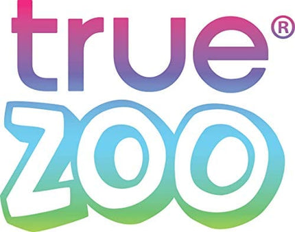 True Zoo Tiki Shot Glasses, Stackable Shot Glass Set, Dishwasher Safe Colored Glass, Holds 2 Ounces, Multicolor, Set of 3