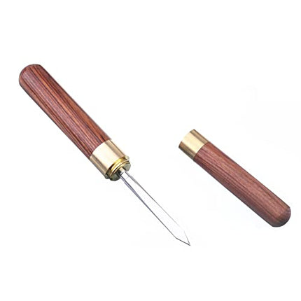 Ice Pick, Sturdy Ice Picks For Breaking Ice, TSAIYOGA Long Stainless Steel Ice Pick with Safety Wooden Cover and Non-slip Wooden Handle, 2PCS (Tapered Ice Pick+Sharp Ice Pick) for Kitchen & Bar