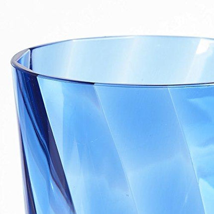 Optix 20-ounce Plastic Tumblers | set of 8 in 4 Basic Colors