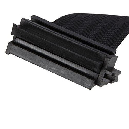 US Weight - U2000 Sentry Stanchion with 6.5 Foot Retractable Belt – Easy Connect Assembly (2-Pack), Black