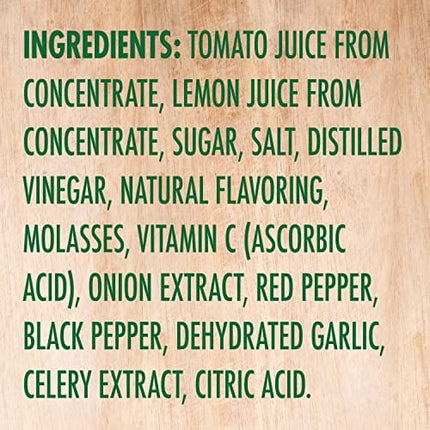 V8 Bloody Mary Mix, Vegetable Juice for Bloody Mary Cocktails, 46 FL OZ Bottle (Pack of 6)