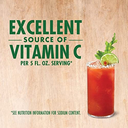 V8 Bloody Mary Mix, Vegetable Juice for Bloody Mary Cocktails, 46 FL OZ Bottle (Pack of 6)