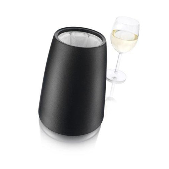 Vacu Vin Rapid Ice Elegant Wine Cooler - Black