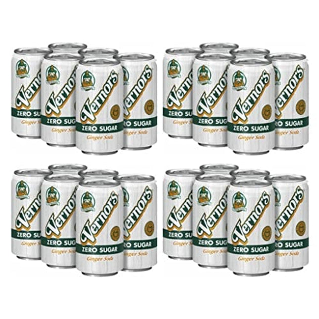 Vernors Diet Ginger Ale, 12 Ounce (24 Cans)