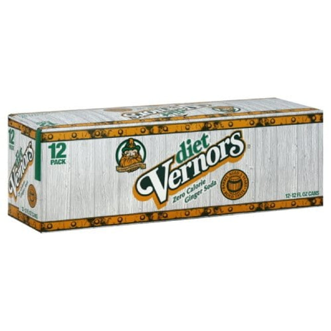 Vernor's Ginger Ale Diet, 12-Ounce (Pack of 2)