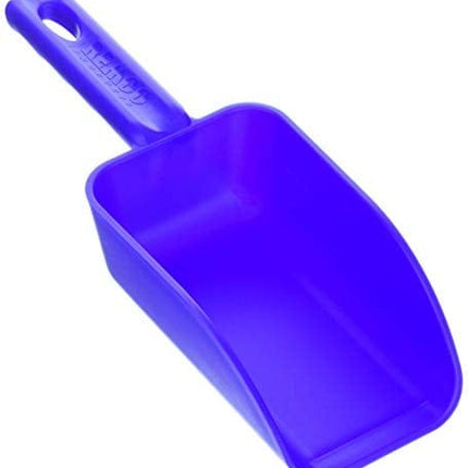 Vikan Remco 63003 Color-Coded Plastic Hand Scoop - BPA-Free Food-Safe Kitchen Utensils, Restaurant and Food Service Supplies, 16 oz, Blue