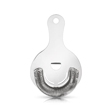 Viski Hawthorne Strainer, Stainless Steel Cocktail Strainer, Professional Bartending Accessories