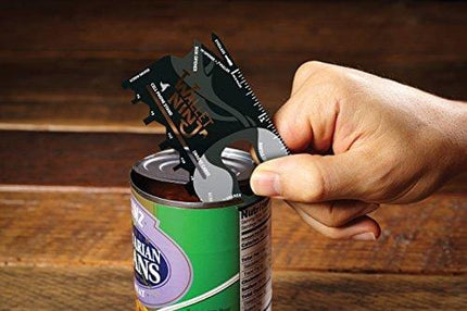 Wallet Ninja- 18 in 1 Credit Card Sized Multitool (#1 Best Selling in the World) (Black)