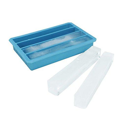 Webake Silicone Ice Cube Trays for Water Bottles Ice Cube Mold 12 Cavity, Easy Release Long Ice Cube Sticks For Bottled Beverage, Soda, Sport Drinks, Burritos Egg, Pack of 3