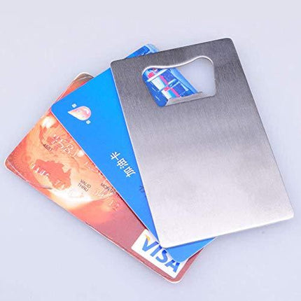 Wekiog Credit Card Bottle Opener for Your Wallet, 6 Packs